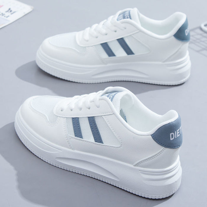Women's All-matching Casual Sports Leather Summer White Sneakers Internet Celebrity - Livefree