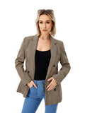 Womens Casual Blazer Jacket  Long Sleeve Work 0ffice Blazer Lapel  Jacket - Livefree