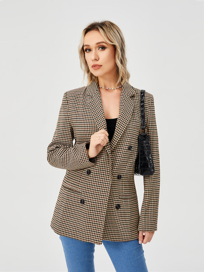 Womens Casual Blazer Jacket  Long Sleeve Work 0ffice Blazer Lapel  Jacket - Livefree