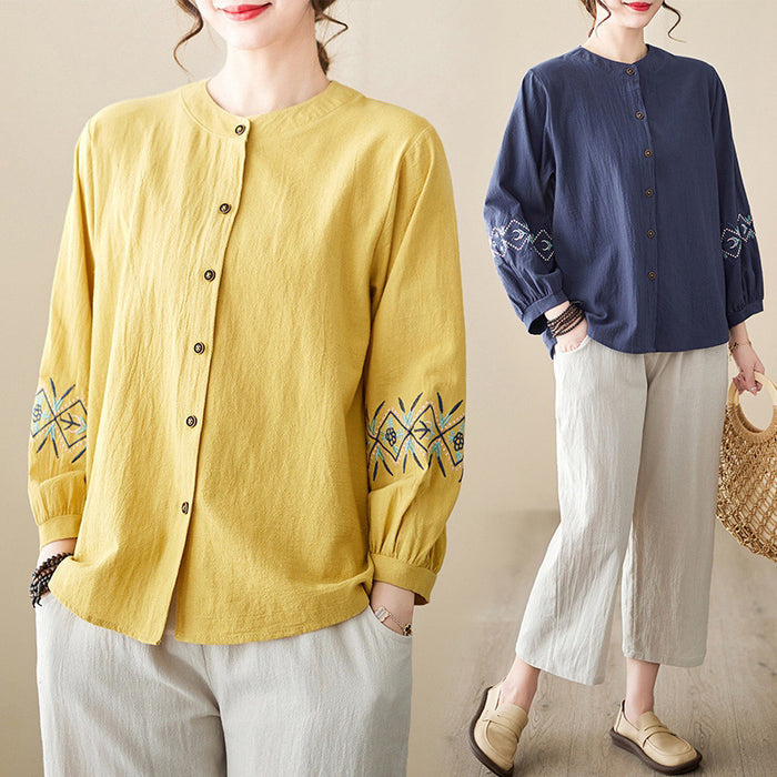 Women's Long-sleeved Thin Cardigan Top - Livefree
