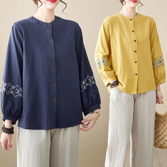 Women's Long-sleeved Thin Cardigan Top - Livefree