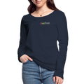 Women's Organic Longsleeve Shirt by Stanley & Stella - navy