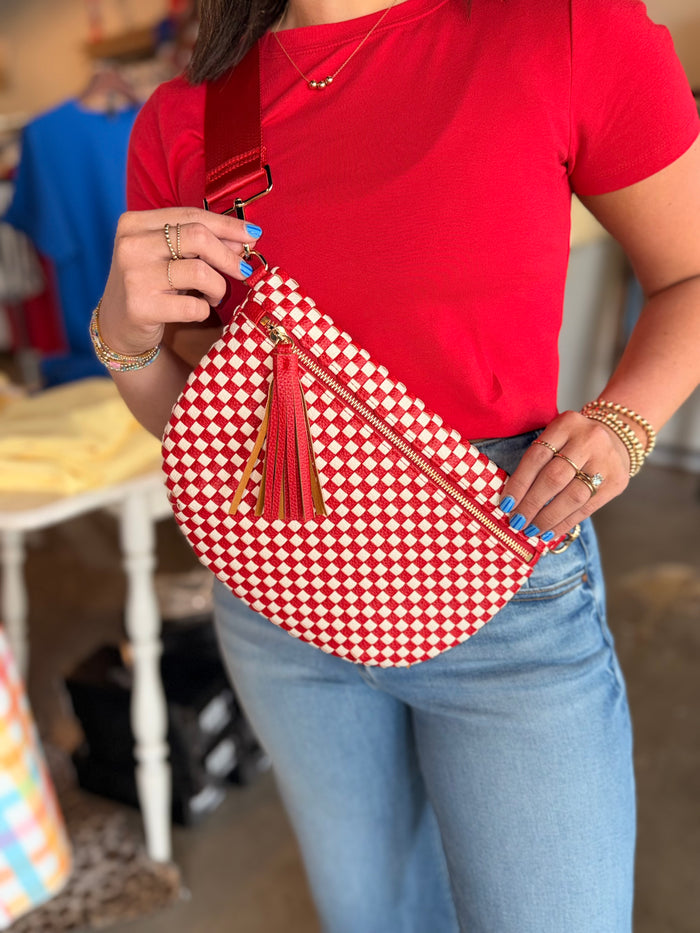 Woven Bum Bag