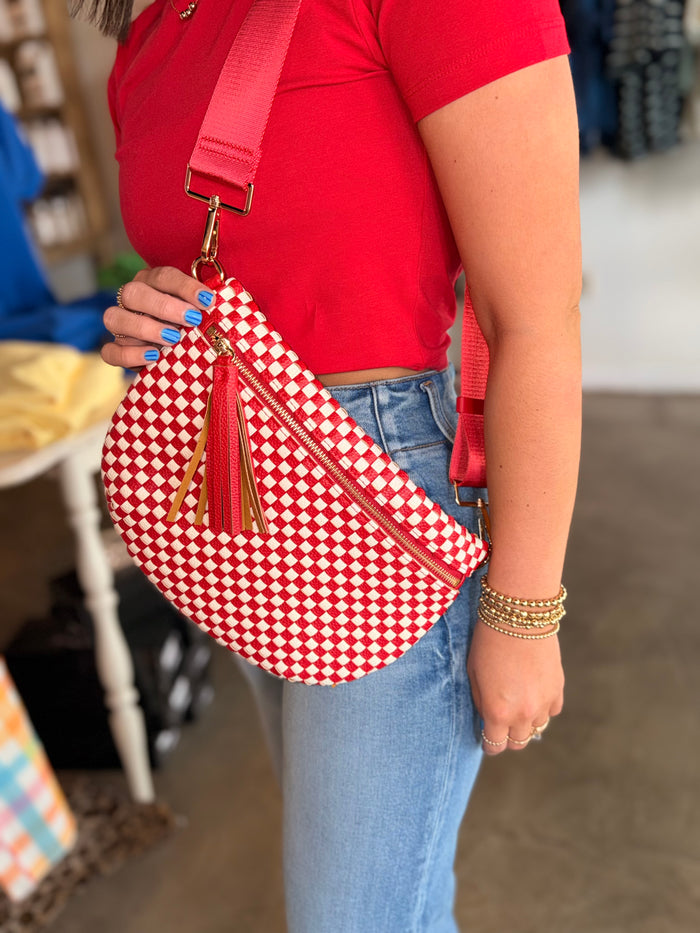 Woven Bum Bag