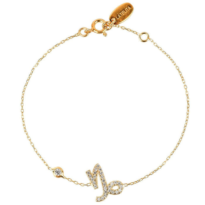 Zodiac Horoscope Star Sign Bracelet Capricorn - shop.livefree.co.uk