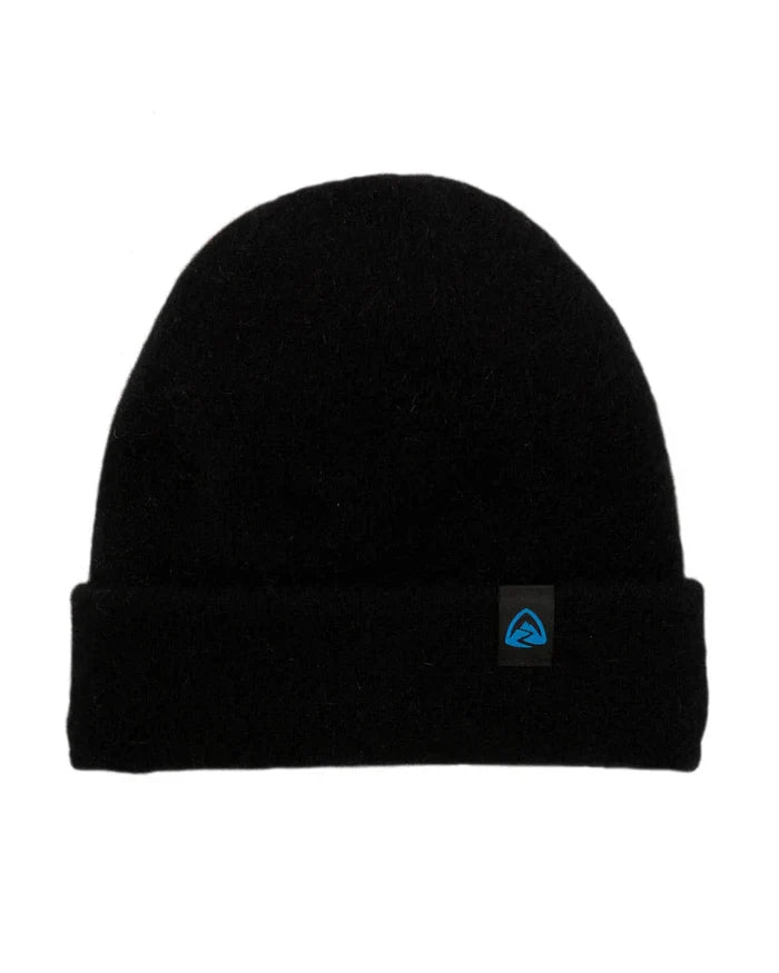 Zpacks Brushtail Possum Beanie in black – cuffed, studio view