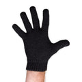 Zpacks Conductive Brushtail Possum Gloves in black – worn, palm view