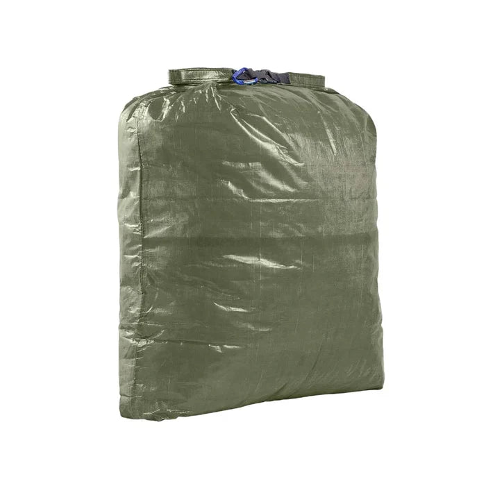 Zpacks Large Food Bag in olive – rolled closed, studio view