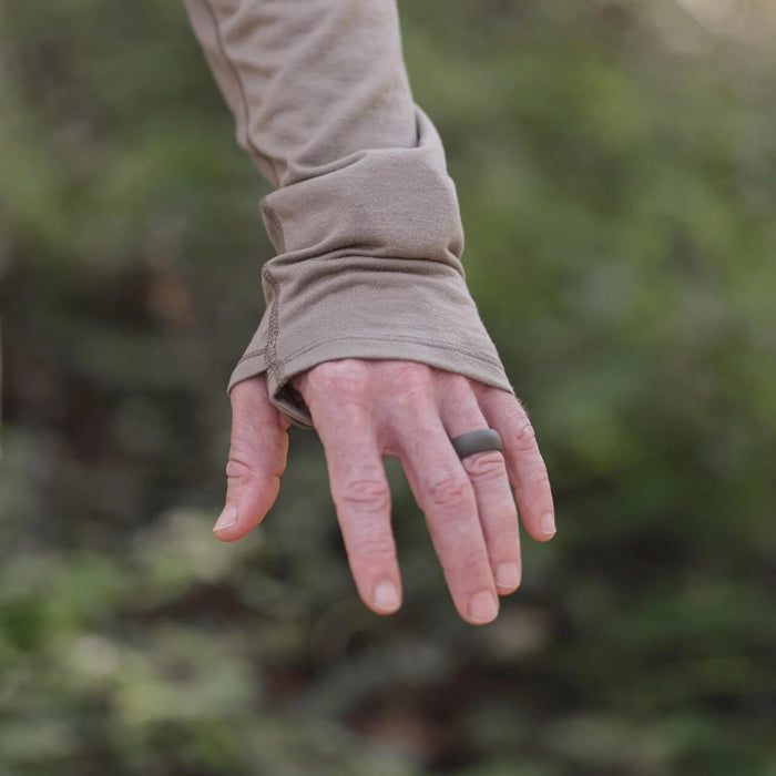 Zpacks Mirage Merino Sun Hoody thumb-hole cuff detail