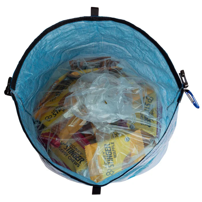 Zpacks Nylo Pro Odor Barrier Bag – open, filled with food