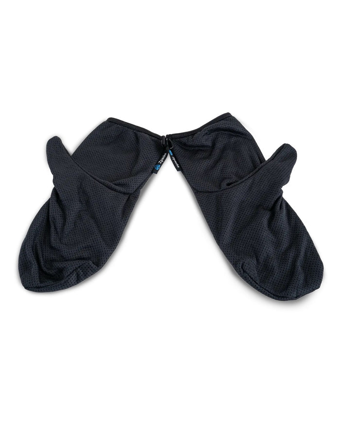 Zpacks Octa Fleece Mittens – fold-back fingertip caps open