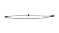 Zpacks Replacement Solo Quilt Strap with snaps – studio view