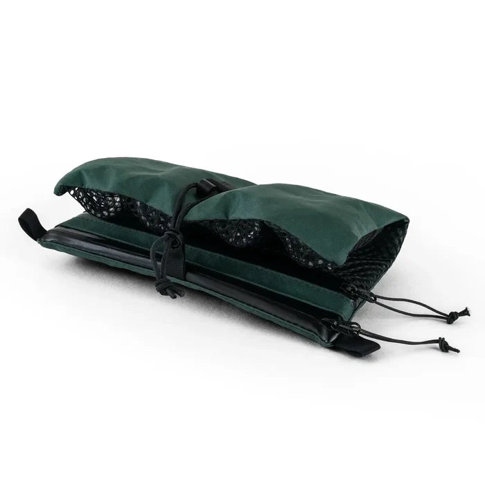 Zpacks Shower Satchel in green – folded closed