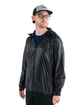 Zpacks Ventum Wind Shell Jacket in black – worn front view