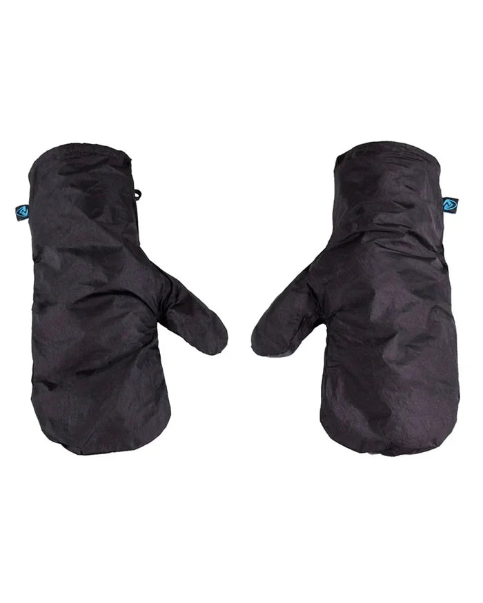 Zpacks Vertice Rain Mitts in black – pair, studio view